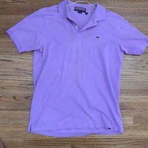 Men’s small Vineyard Vines purple polo shirt